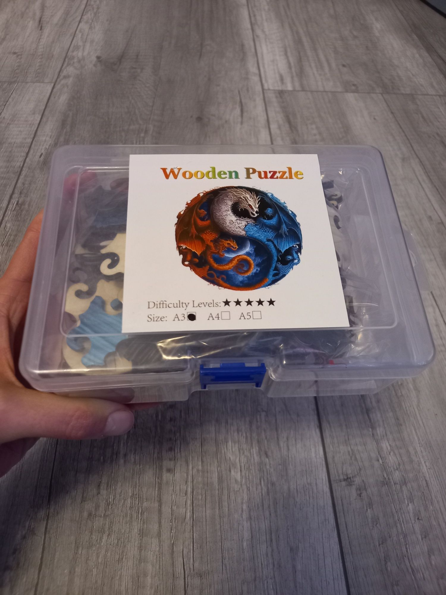 Puzzle drewniane duże A3 idealne na prezent