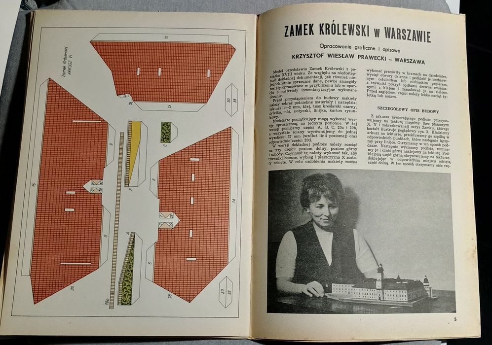 Mały Modelarz Nr 5/1971 - Zamek Królewski w Warszawie 

Na sprzedaż or