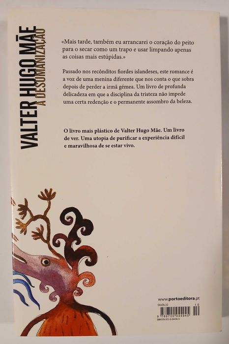 A Desumanização (de valter hugo mãe)