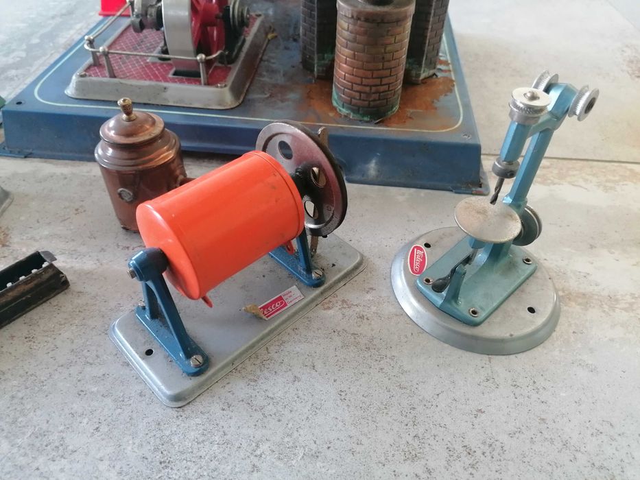 Model mini maszyna parowa Wilesco zabawka zestaw tanio