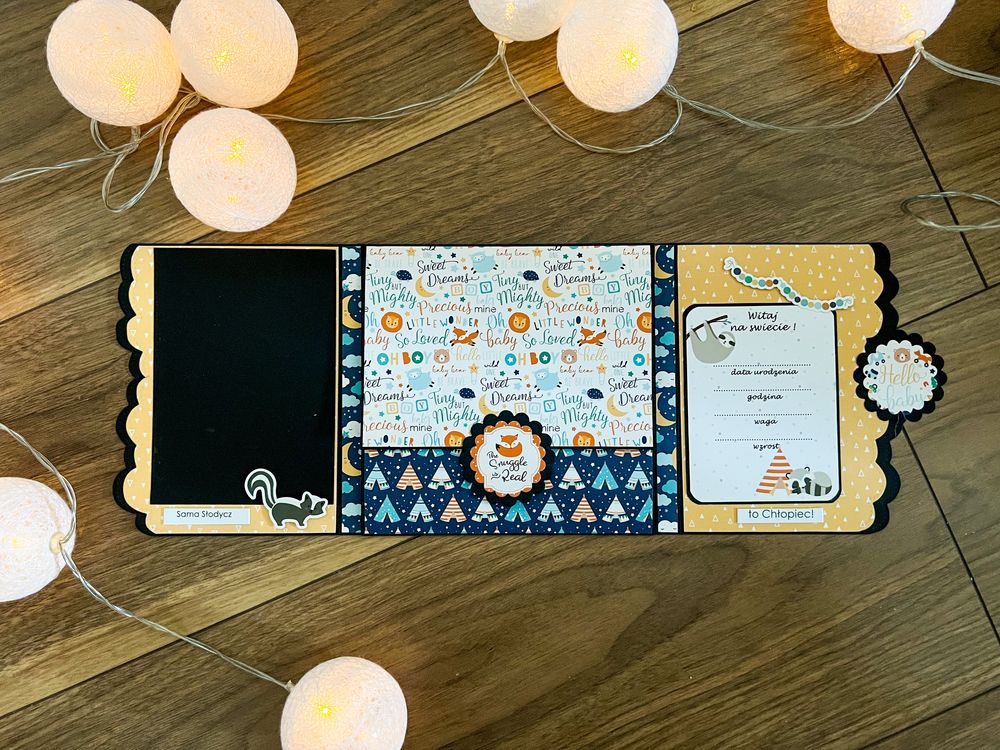Album na zdjęcia prezent baby shower dziecko