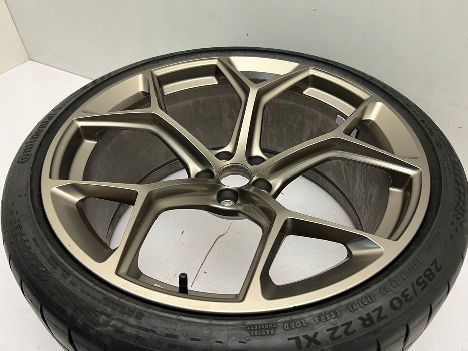 audi rs6 rs7 4k felga koło 10.5jx22 et19 5x112 oryginał continental