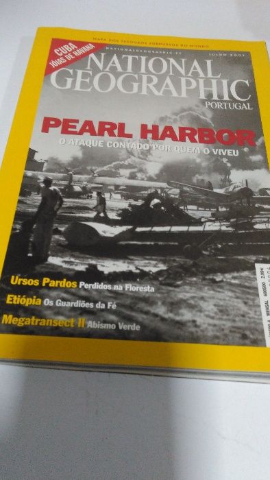 Revistas da National Geographic Portugal