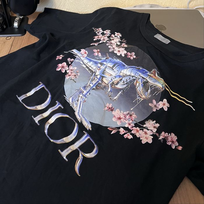 Футболка Dior Sorayama Rex