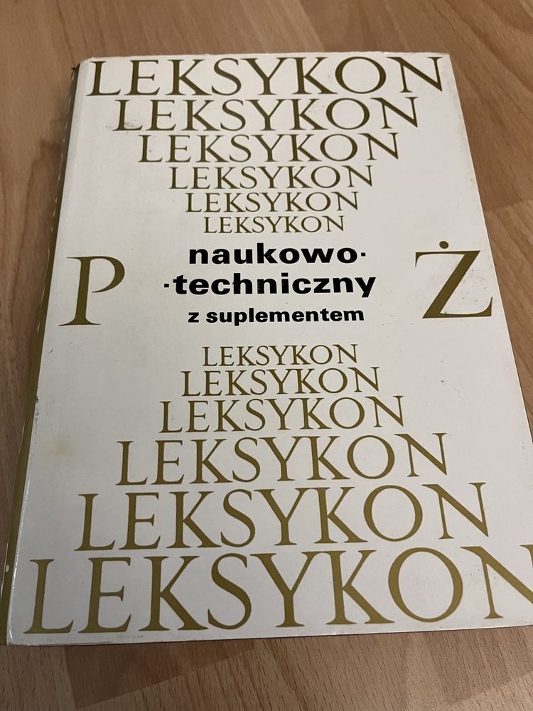 leksykon naukowo-techniczny 2 tomy