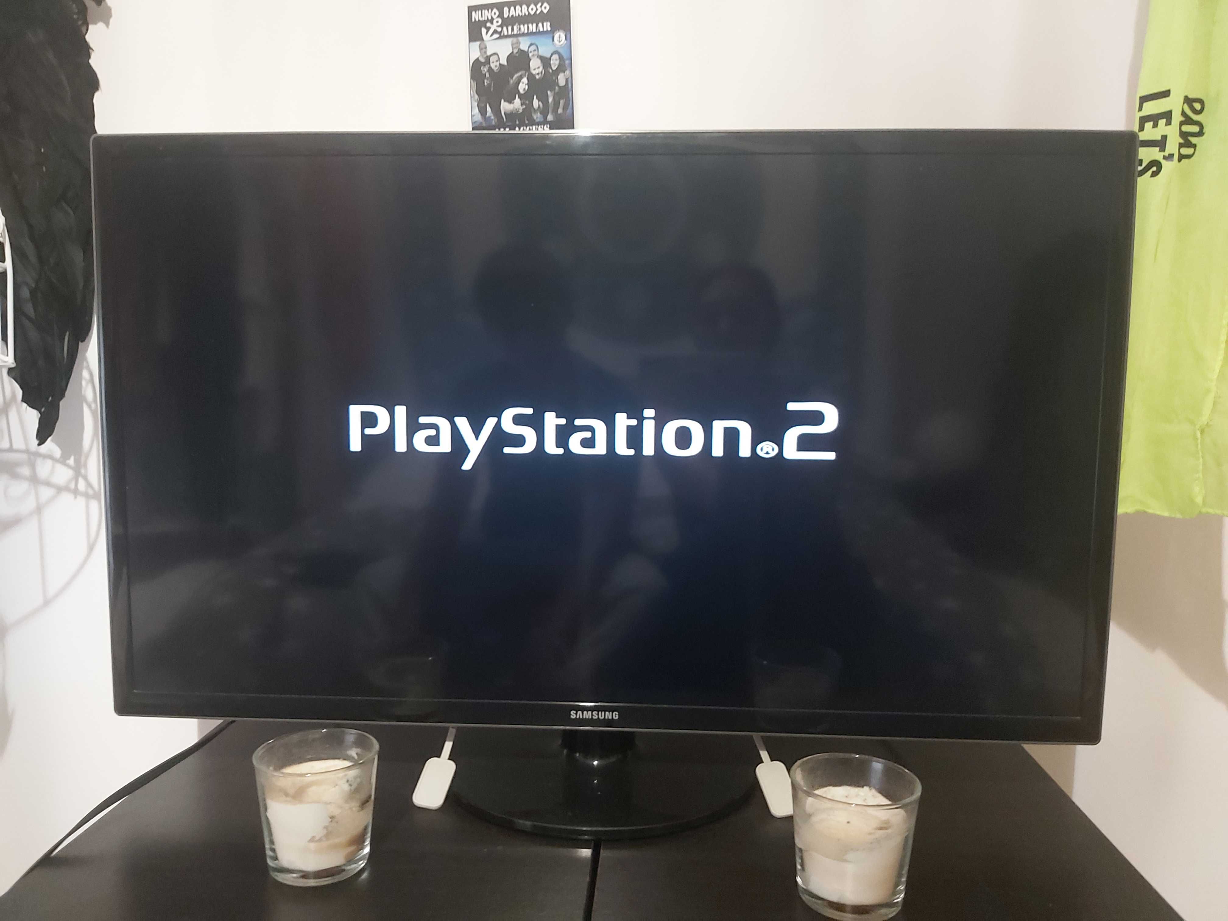 Playstation 2 Slim + jogos