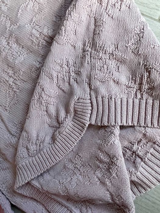 Жіночий бавовняний светр світлорожевий розмір L для вагітних