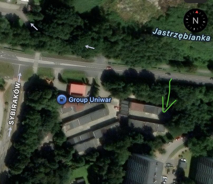 Garaż z kanałem 20 m²  ul. Katowicka