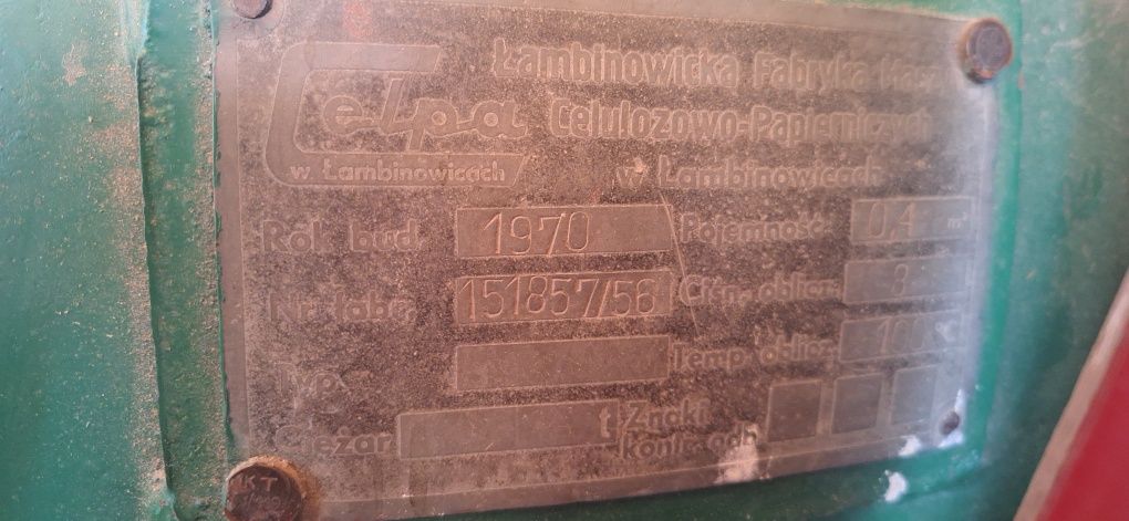 Kompresor powietrza 400l produkcji polskiej 3 tłokowy