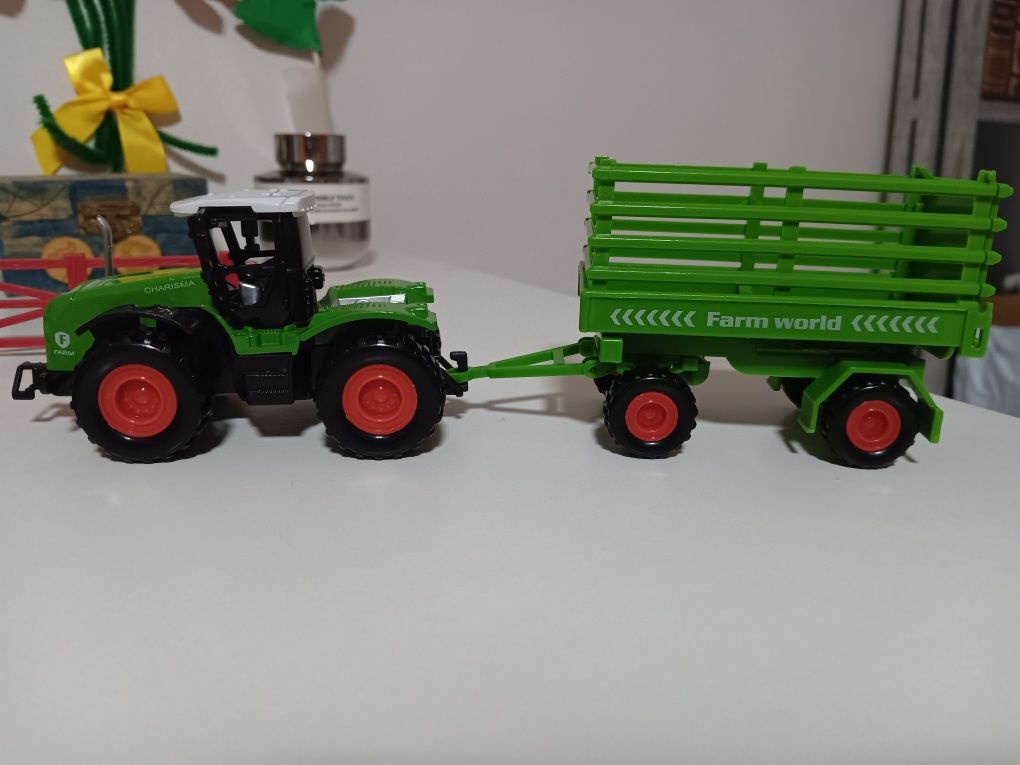 Trator com Reboque - Brinquedo