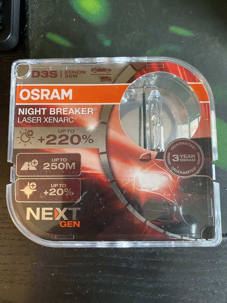 Osram Xenarc Night Breaker laser d3s