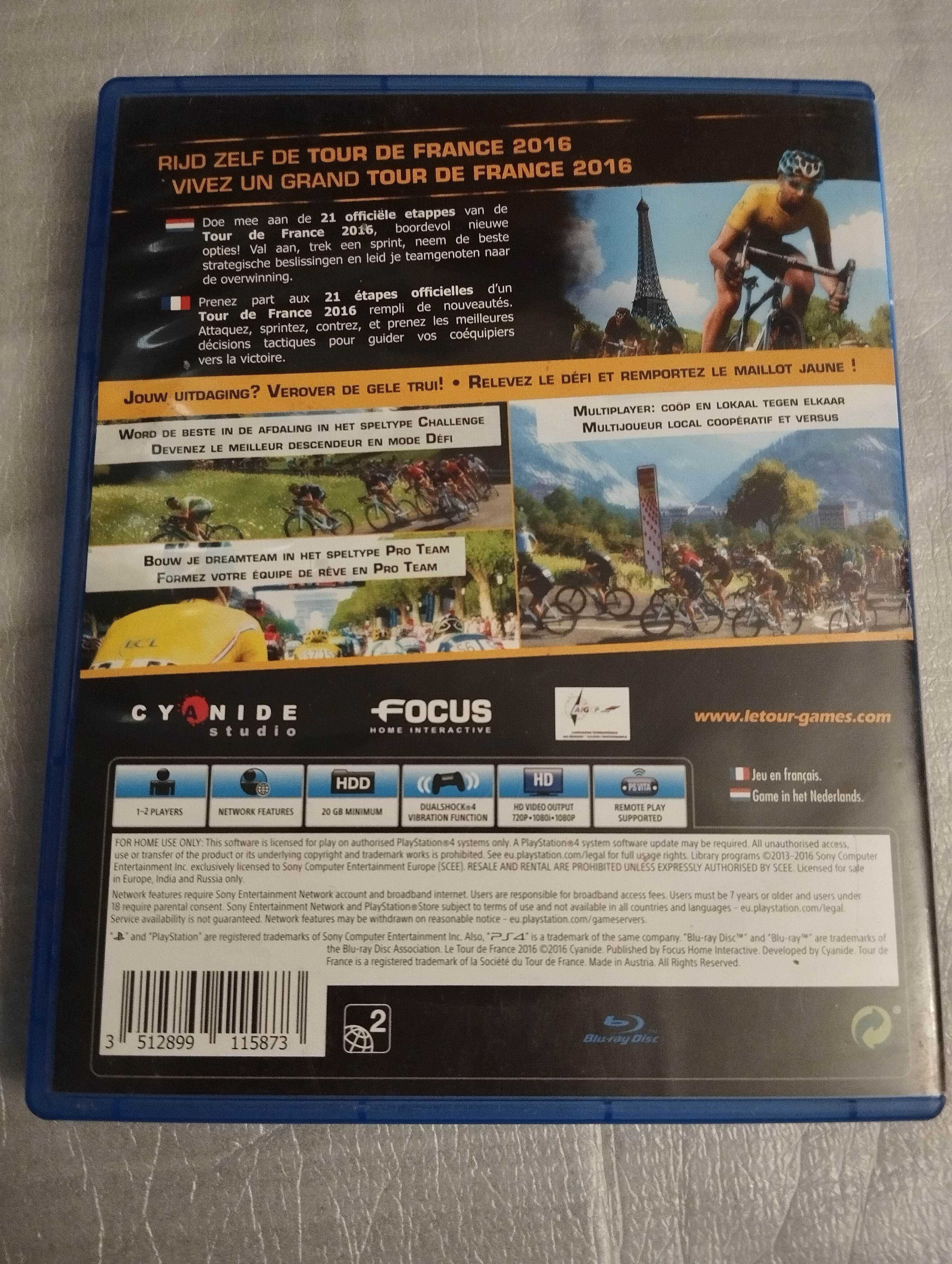 Le Tour de France Season 2016 - PS4 PS5 - kolarstwo, unikat