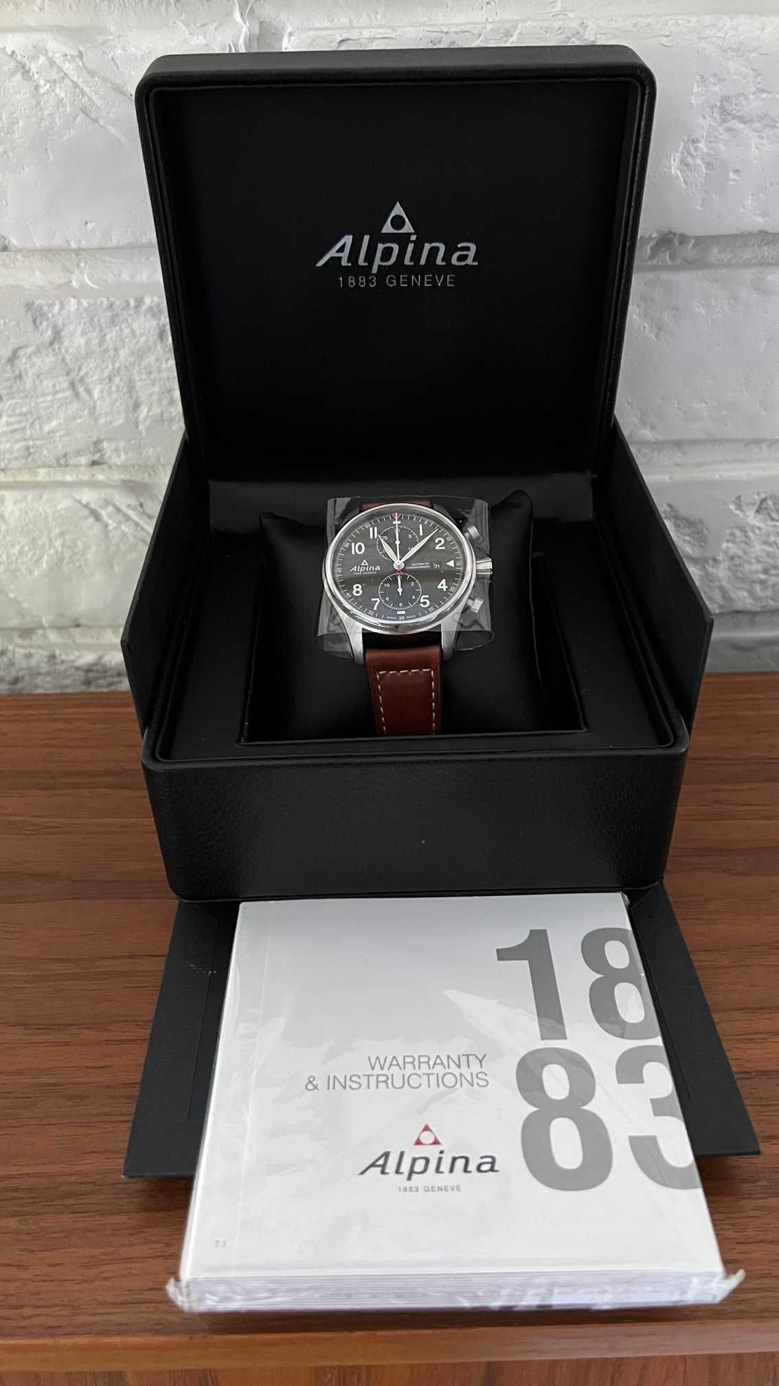 Zegarek męski Alpina Startimer Pilot Automatic Chronograph