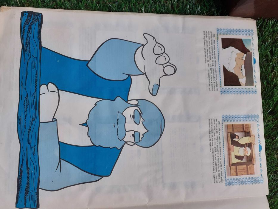 Caderneta Heide êxito da televisão