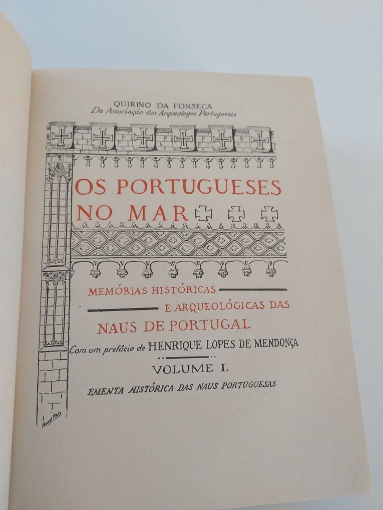 OS PORTUGUESES NO MAR - QUIRINO DA FONSECA. (Henrique)