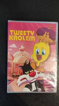 Bajka dvd Tweety królem, nowa