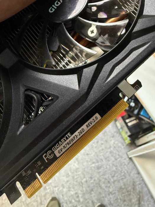 Відеокарта Gigabyte GTX 760 WF3 2048MB DDR5 (256bit)
