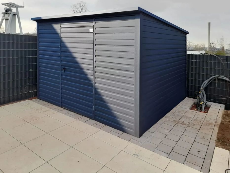 garaże drewnopodobne garaż blaszany blaszaki garaż