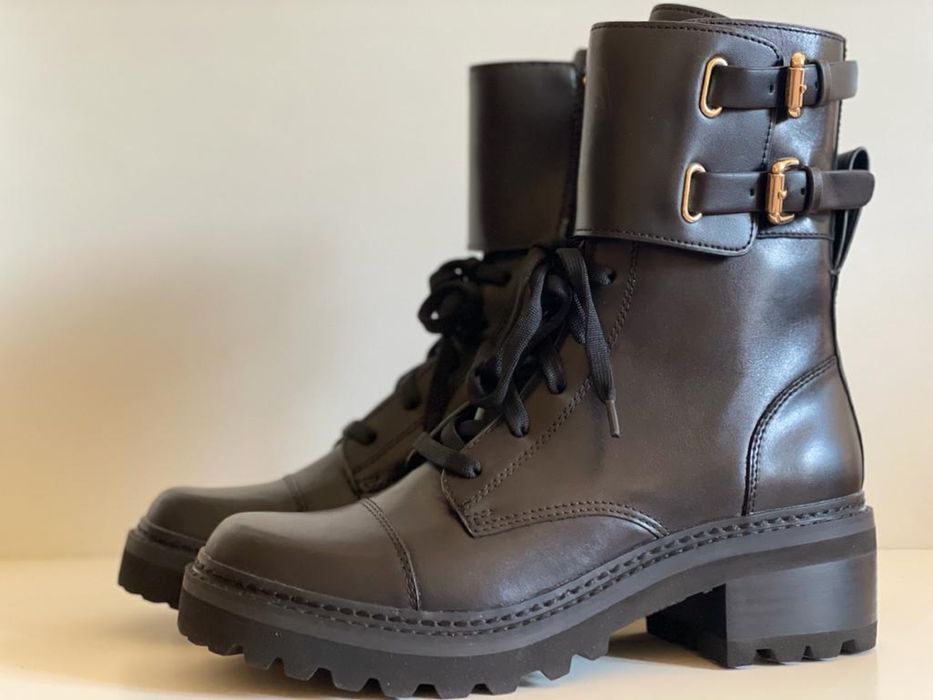 Ботинки DKNY кожа