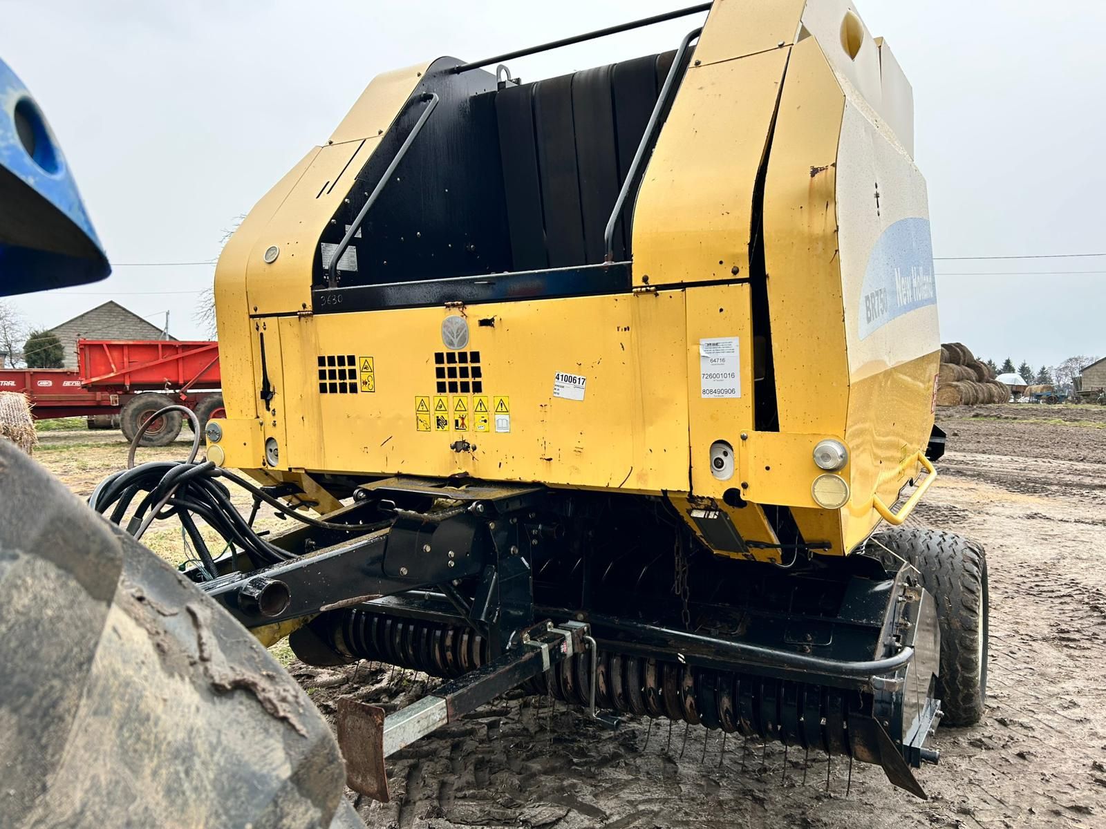 Prasa rolującą Pasawa New Holland br 7070, 750 RB case 7060 rotor noze