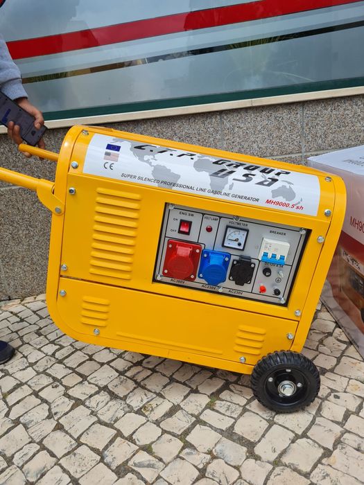 Gerador gasolina 9000 watts novo