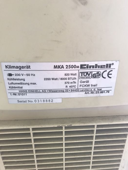 Klimatyzator einhell