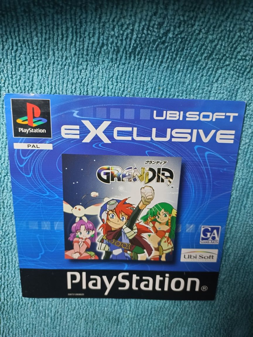 Ps1 Grandia psx psone Okładka Przednia PlayStation 1