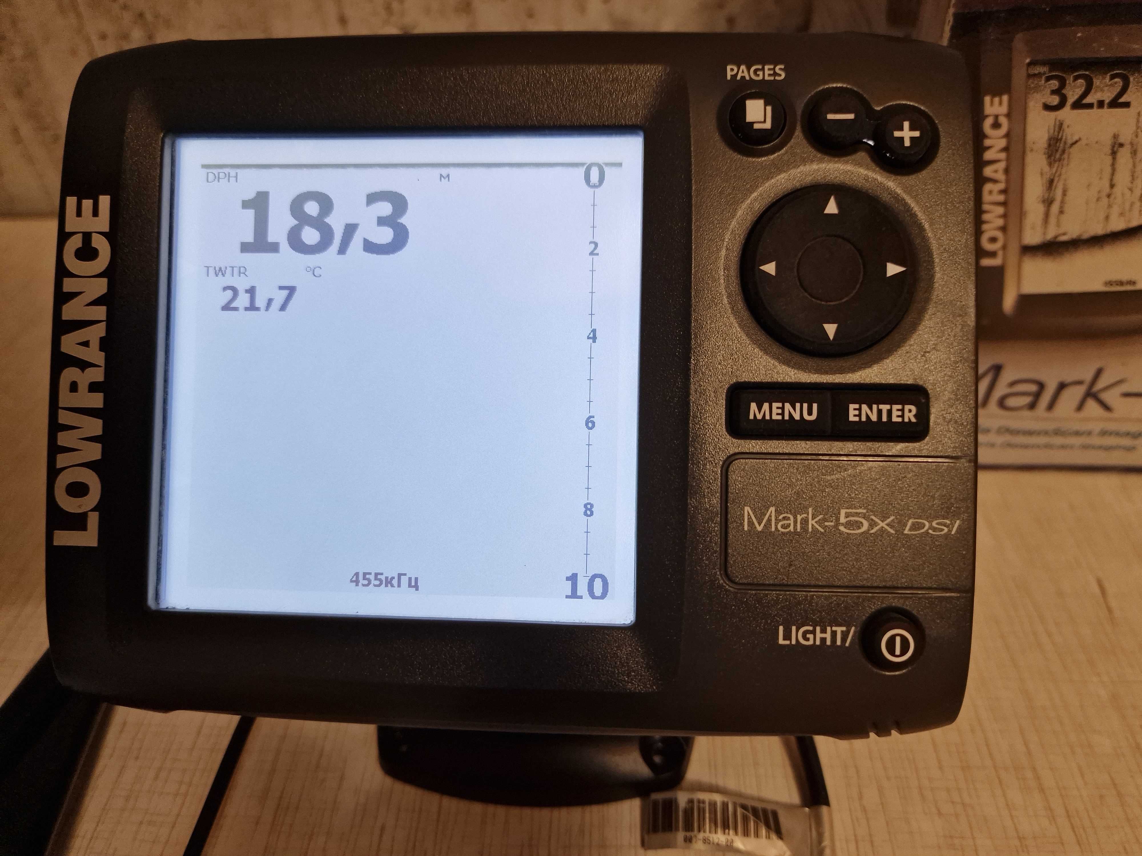 Ехолот LOWRANCE Mark-5x DSI +Струбцина в подарунок