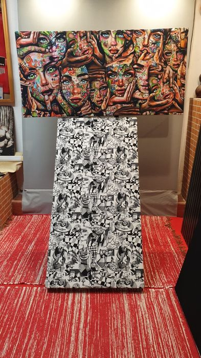 Painel acústico 120x58x7