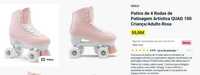 Patins de 4 rodas Decathlon