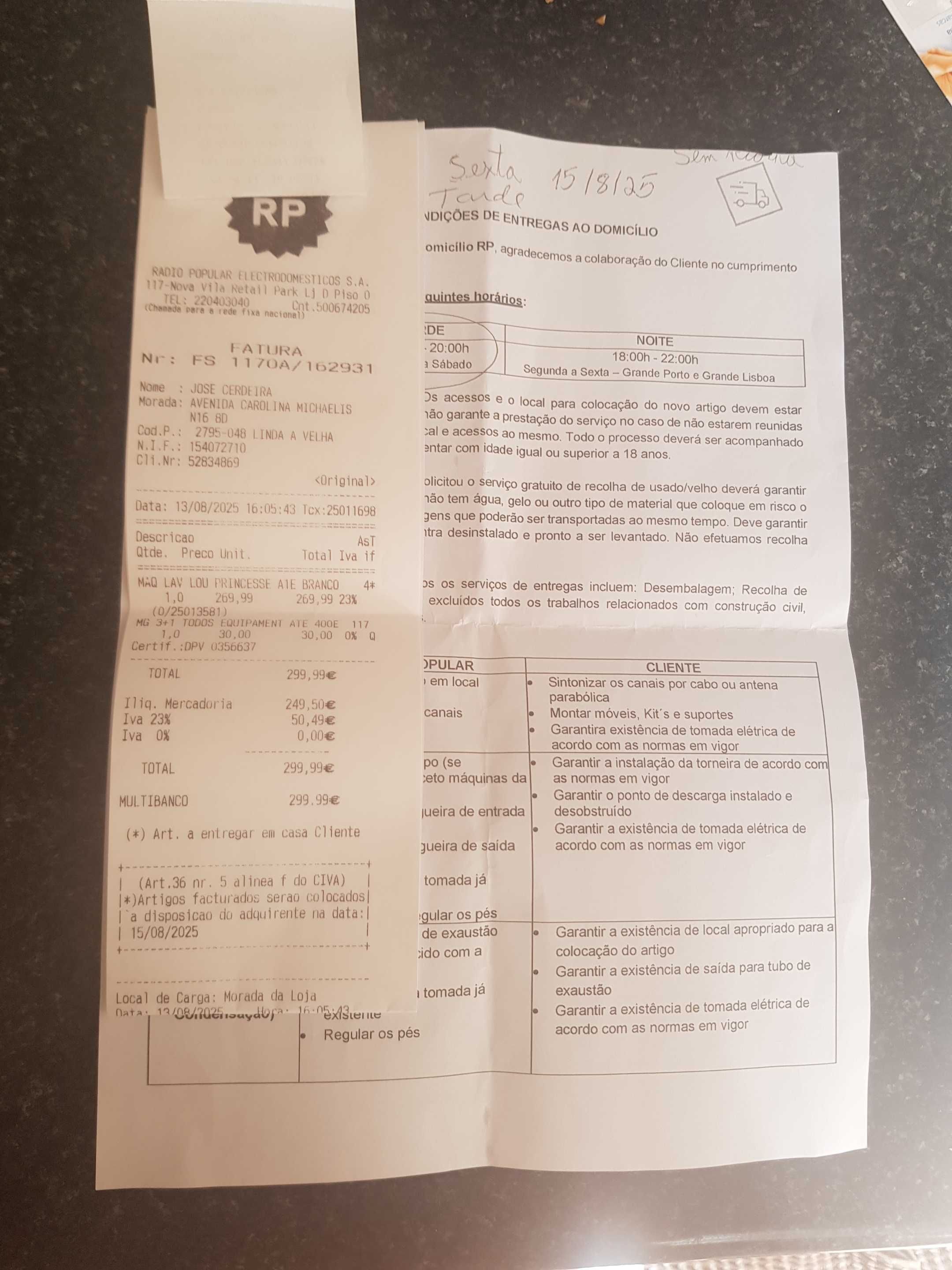 Máquina lavar loiça nova