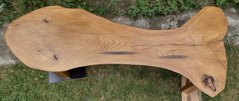 Stół dębowy, monolit, stolik kawowy,