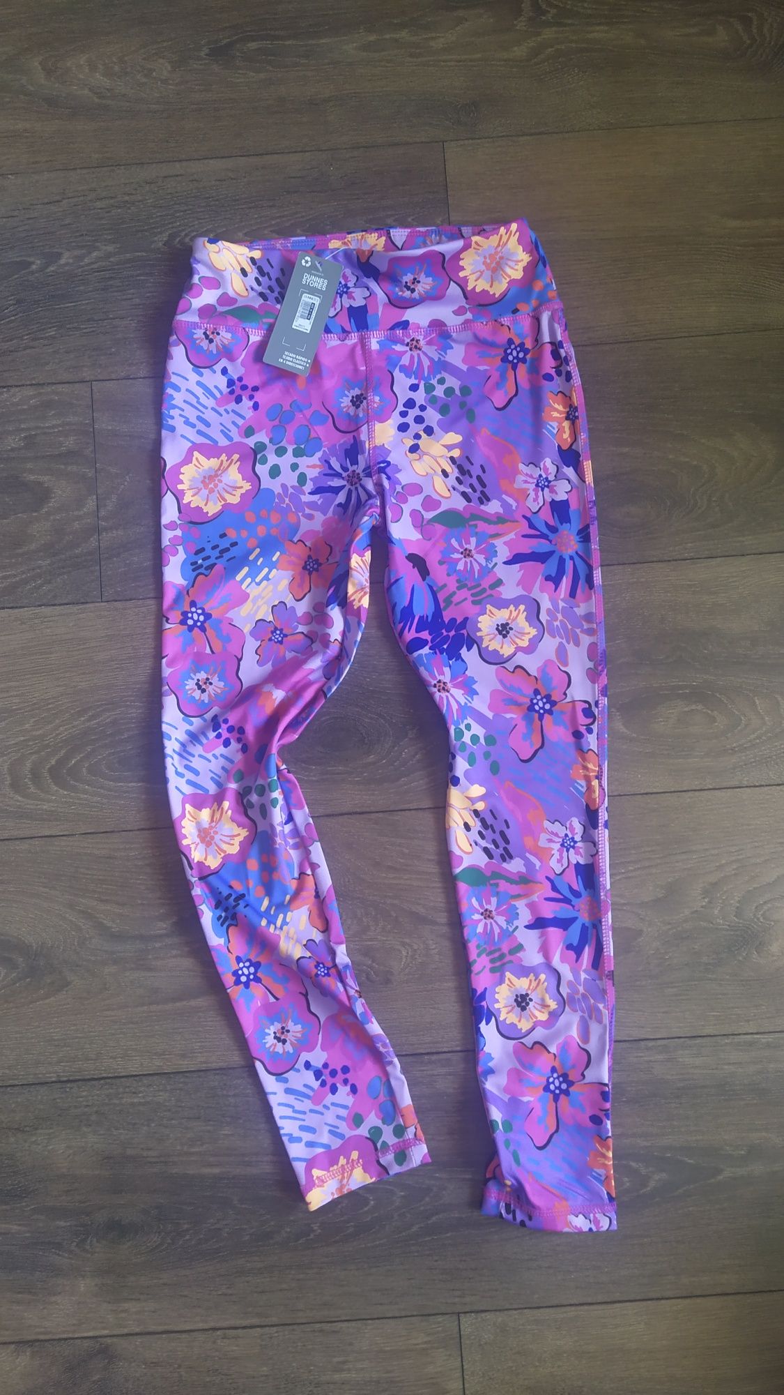 Nowe mega kolorowe legginsy 140