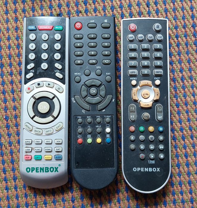 Супутниковий ресівер Openbox. Спутниковый ресивер Openbox. Пульт.