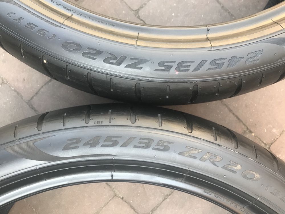 2x245/35/20 Pirelli P Zero PZ4 Jak NOWE Demo 2017 rok