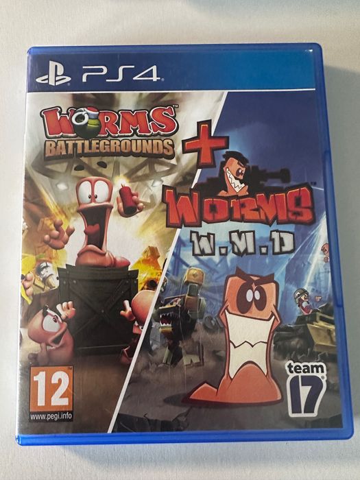 Gra na playstation 4 - Worms Battlegrounds + WMD