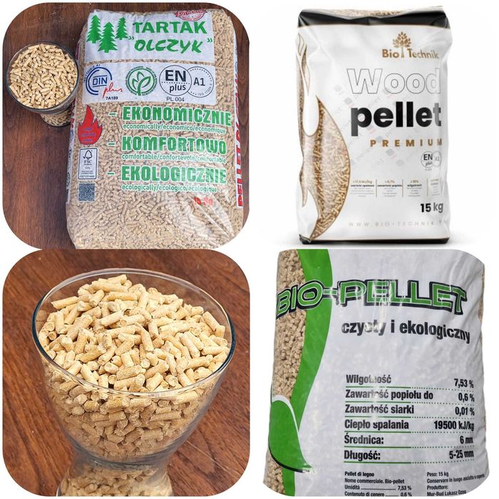 Żwirek dla kota, jasny EKO, pellet, ściółka, przesyłka OLX 15kg, sosna