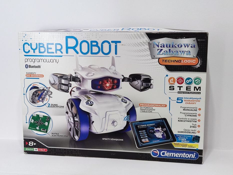 Clementoni cyber robot programowalny zabawka dla dzieci
