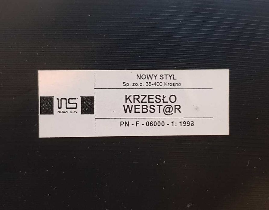 Krzesło WEBSTOR - mobilne - Krosno