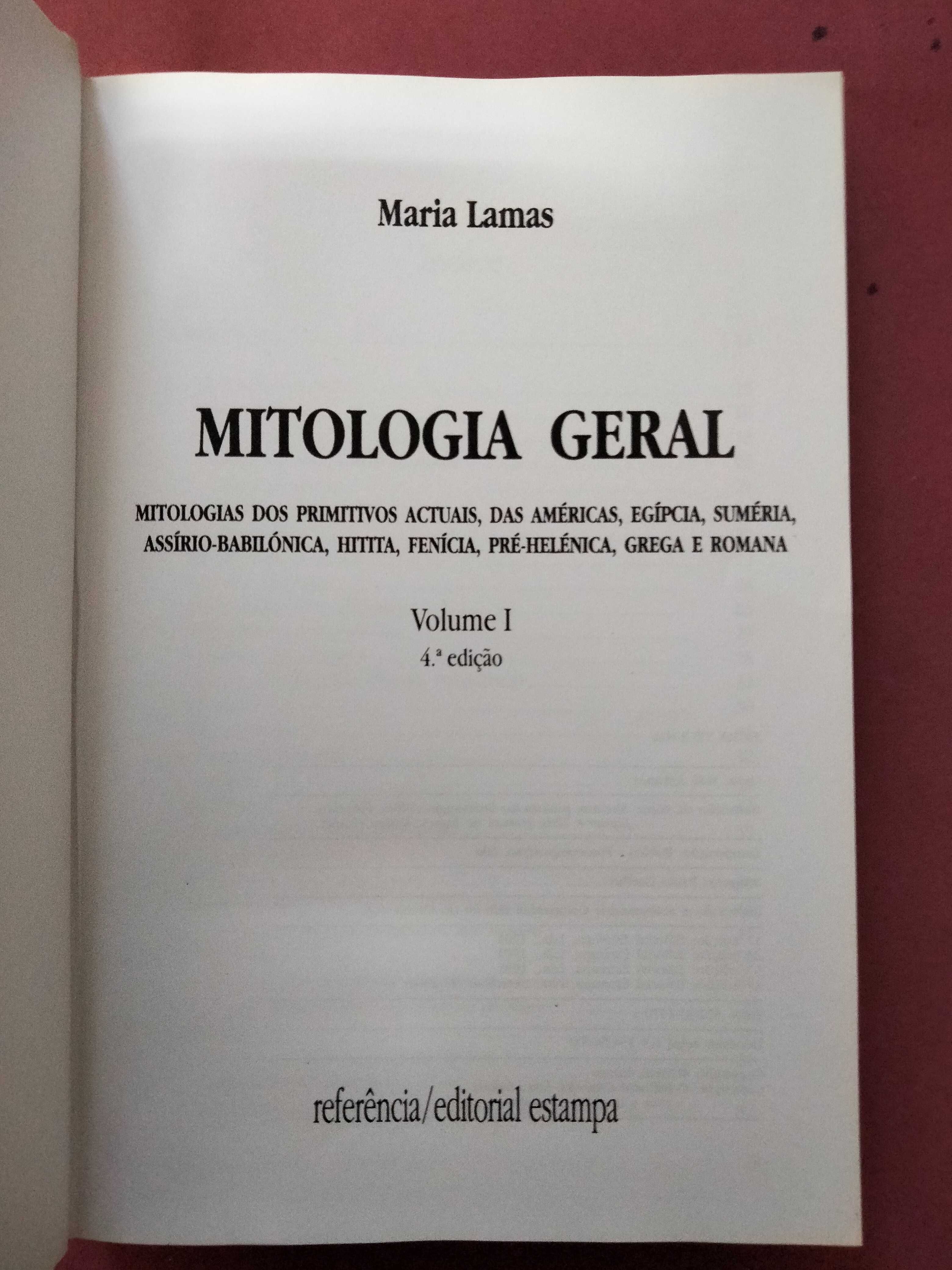 Mitologia Geral I - Maria Lamas