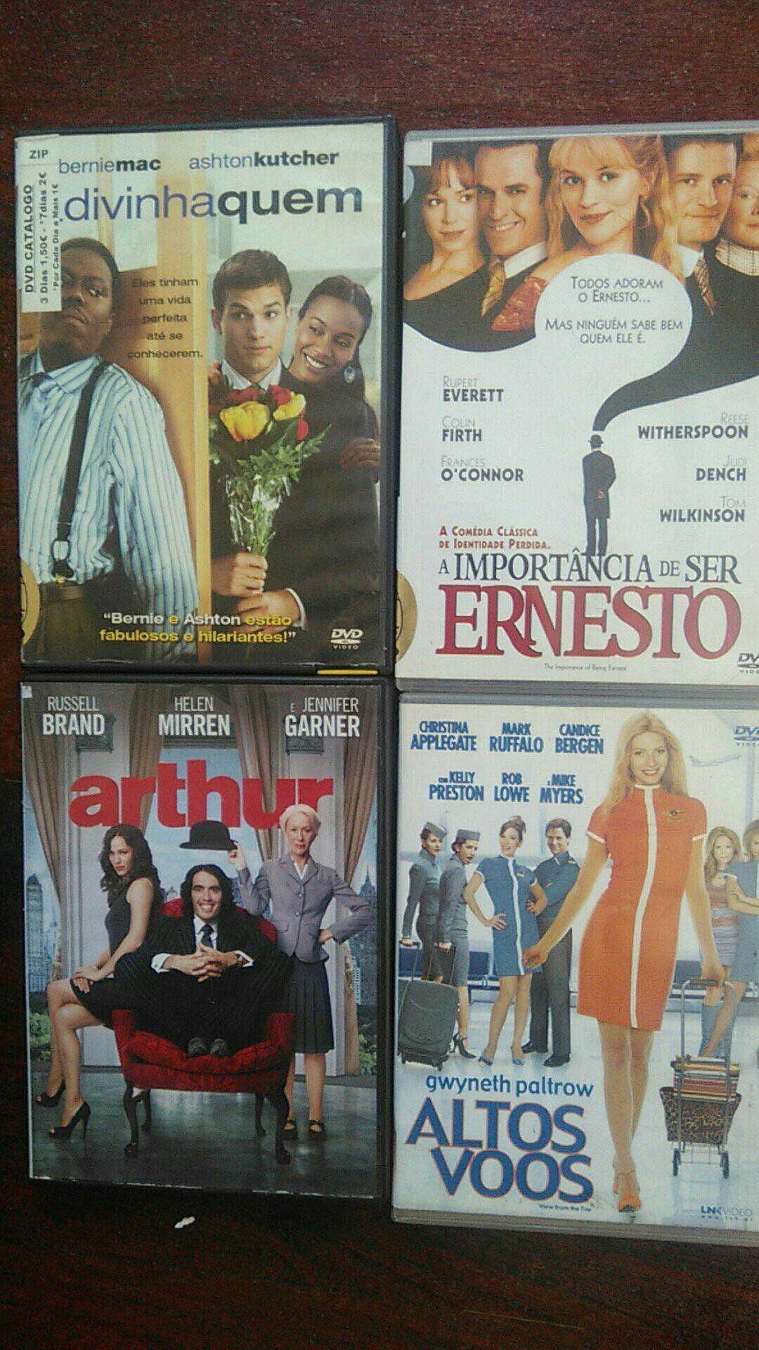 DVDs Edições Portuguesas Lote 00 (Ver lista Abaixo) Originais PT