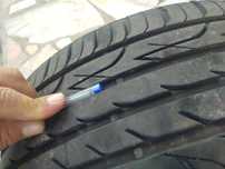 Dois pares Pneus 205/45 R16