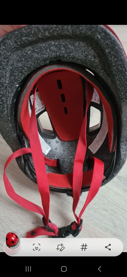 Kask rowerowy dla dzieci btwin XS 48-52 cm