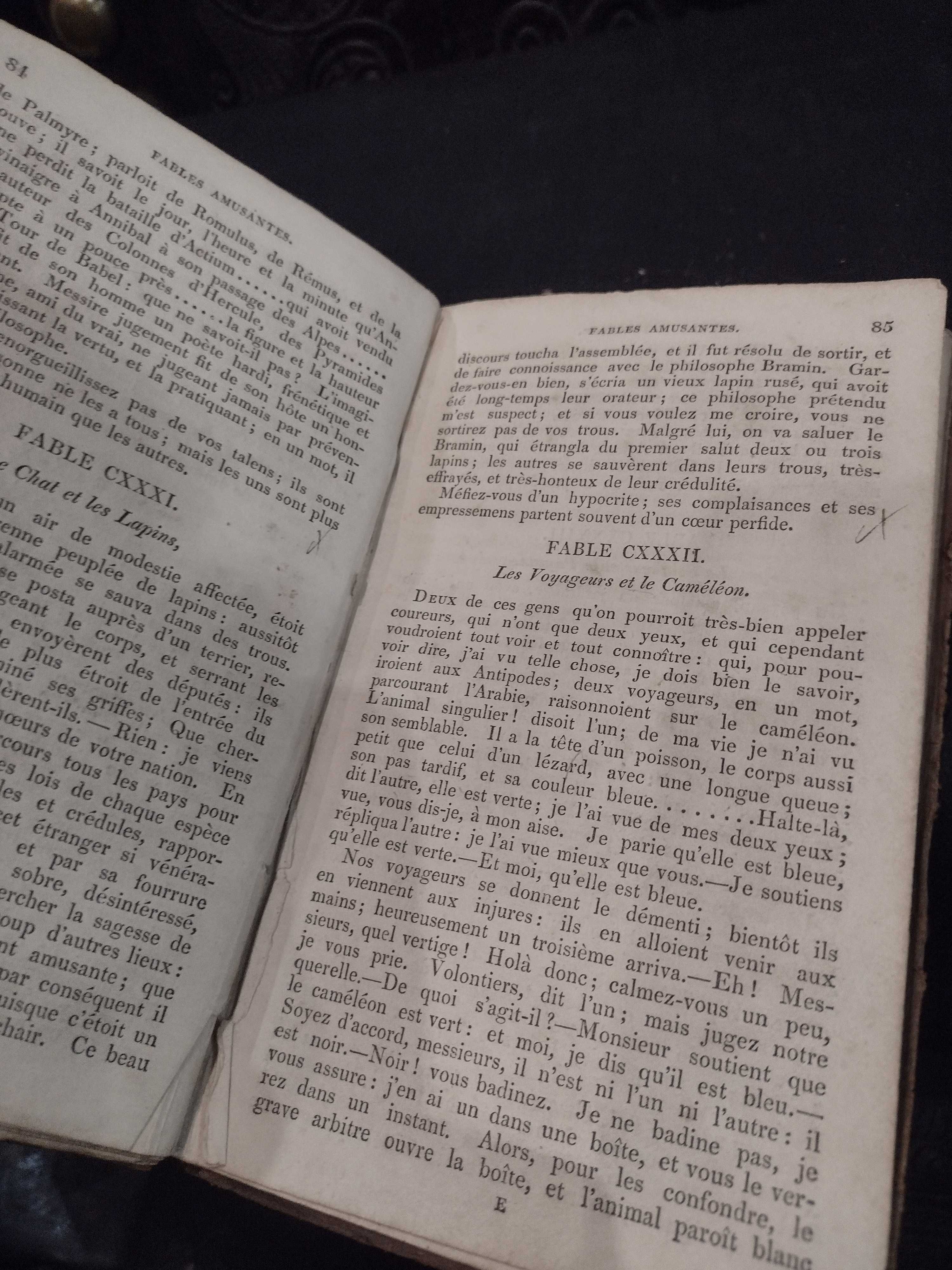 Fables Amusantes - J. Perrin 1833