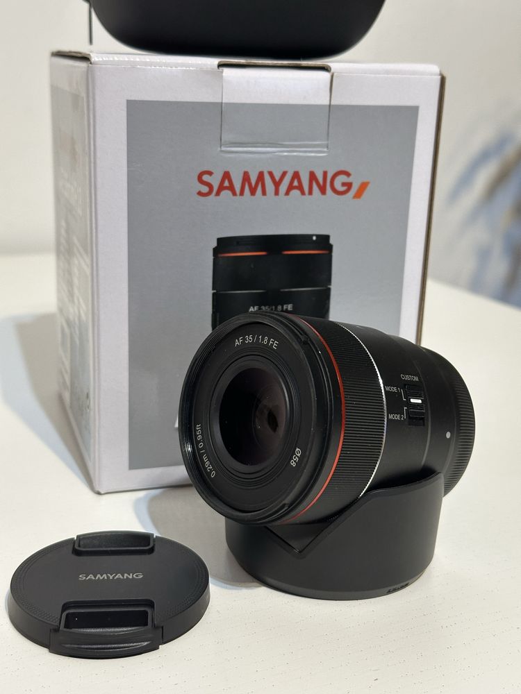 Samyang 35mm f1.8  sony FE