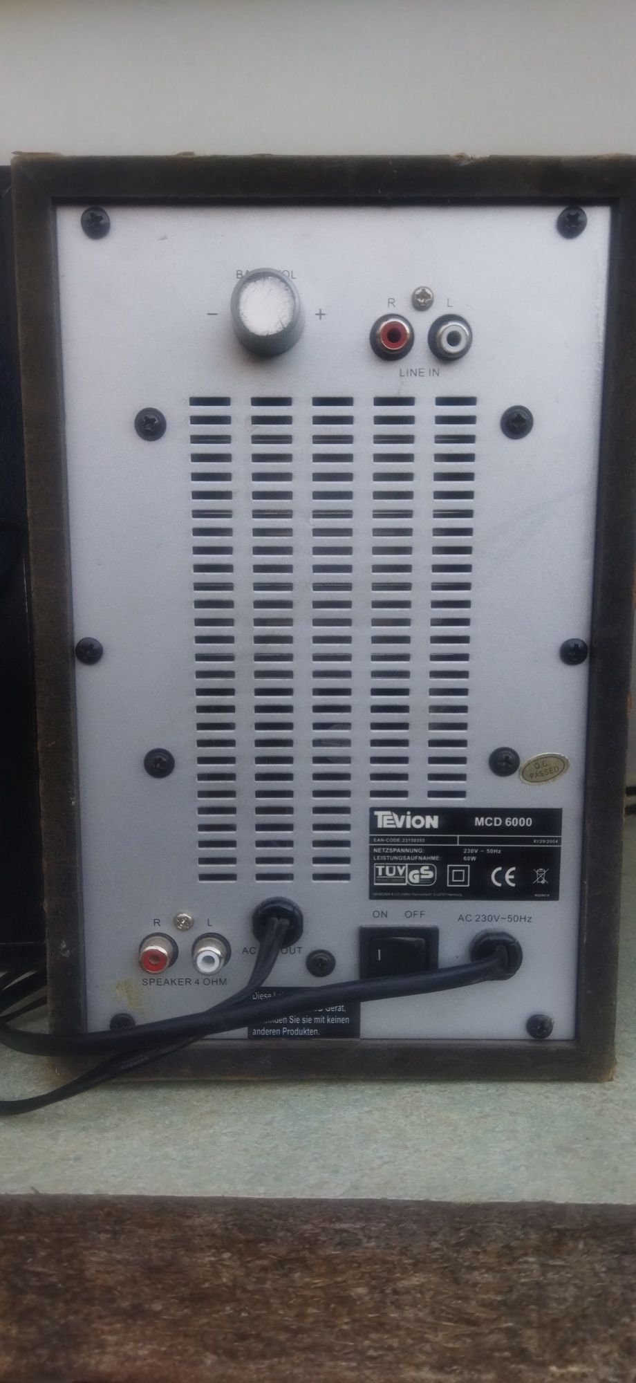 Subwoofery Firstline, Tevion