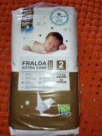 Подгузники FRALDA
EXTRA CARE 2 [3-6кг) 60шт.Подгузники FRALDA
EXTRA