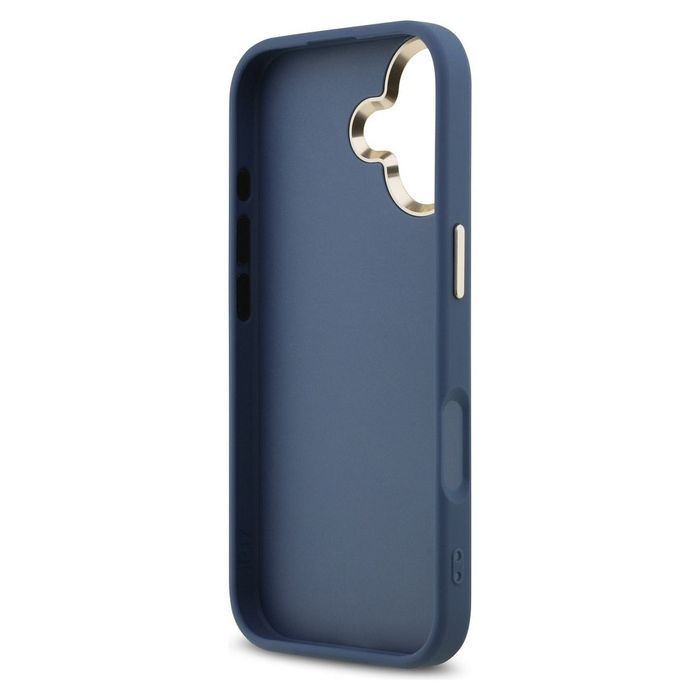 GUESS futerał do iPhone 17 GUHCP17S4GMGCBL złoto-niebieski PU z