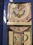 Nursery Rhyme Collection by Aynsley. Zestaw porcelanowy dla dziewczynk