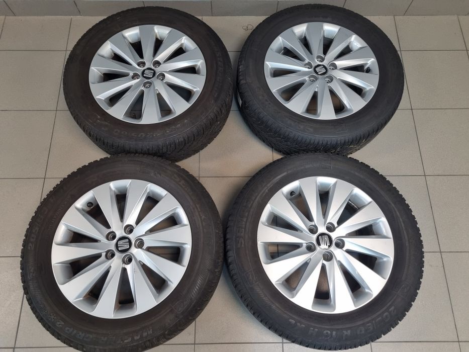 Koła/felgi/Opony zimowe 5x100 R16 205/60R16 Seat Arona/Ibiza